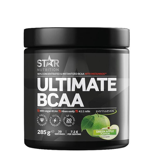 Ultimate BCAA 285 g Apple - Aminosyre tilskudd