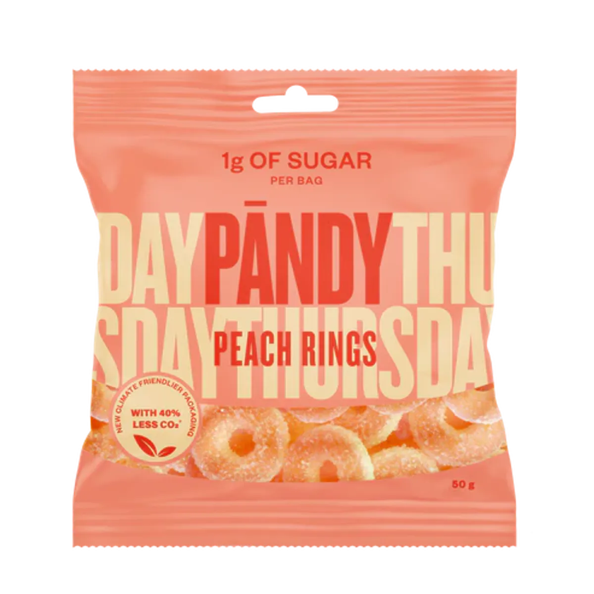 Peach Rings 50g